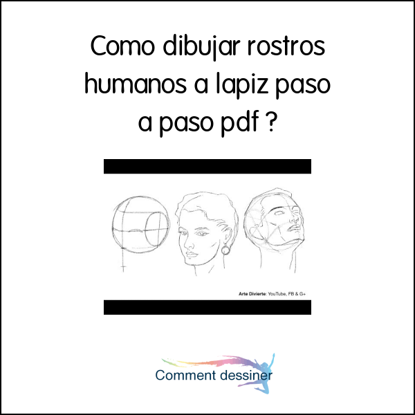 Como dibujar rostros humanos a lapiz paso a paso pdf